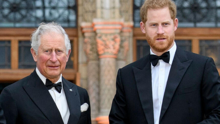 Król Karol i Książę Harry