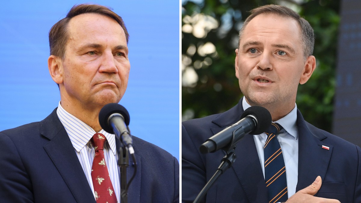 Radosław Sikorski i Karol Nawrocki